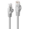 Tinklo Kabelis - LINDY Cat.5e U/UTP Tinklo Kabelis, RJ45, M/M, 100MHz, 0.5 m, Pilkas