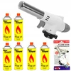 Tiross FLAME GUN KERAMINIS DUJŲ DEGIKLIO RINKINYS + 6X KASETĖS CILINDRAS
