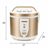 Tiross Garų puodas 1,8 l / 700 w