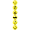 Titanum Magnes Smiley apvalus geltona śr. 29mm Fun&Joy 6 vnt