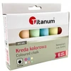 Titanum Spalvota šaligatvio kreida 6 vnt., stora spalvota kreida, mažai dulkinanti kreida 02