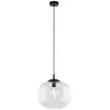 TK Lighting pakabinamas šviestuvas Vibe Transparent 30 4817, juodas