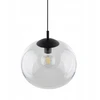 TK Lighting pakabinamas šviestuvas Vibe Transparent 30 4817, juodas