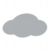 TK Lighting sieninis šviestuvas Cloud Pilkas 4965, pilkas
