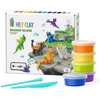 Pateikiamas vertimas: TM Toys HEY CLAY Dragon Island HCL15035CEE15 plastikinis molis