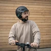 T'nB Miesto dviratininko šalmas, skirtas dviratiniam paspirtukui L 58-62 + priekiniai ausų pagalvėlės