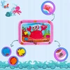 Tobbi-Toys PRIPUKIMAS VANDENS JUTIKLIO KILĖLIS KŪDIKIAMS XXL 66 x 50cm ROŽINĖS