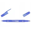 Tombow Twintone dvipusis flomasteris, French Mėlyna