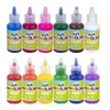 Tooky Toys Dažai dažymui ant vandens, marmuro rinkinys, 12 spalvų vaikams 3+