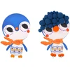 Tooky Toys Pomponų lipdukas, ūkio gyvūnai, kūrybinio meno rinkinys