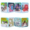 Tooky Toys Stebuklinga kūrybinė vandens spalvinimo knygelė vaikams be netvarkos 3+ Montessori