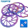 TOOPRE Dviračio stabdžių diskas Rainbow Rainbow Colorful 6 varžtams 180 mm