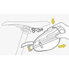 Topeak Wedge Pack Ii S Dviratininko Balnelio Krepšys su Fixer