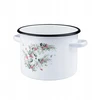 Topfann DEKORATYVINIS EMALINIS PUODAS 3L EUKALIPTAS DIDELIS PLATUS 20CM GAMINTI