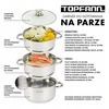 Topfann GARO PUODAS 22CM GARO PUODAS PLIENINĖS INDUKCINĖS DUJOS