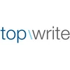 Topwrite - Ballpoint pen set with rubber grip mėlynas 4 pcs.