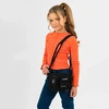 TOREBKA CROSSBODY KREPŠYS NA RAMIE Juoda MŁODZIEŻOWA KITE