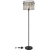Toršeras GLOBO GORLEY, 1xE27, 60W, 230V, laidas 1,8m, metalinis, juodos sp, ø38x152cm