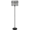 Toršeras GLOBO GORLEY, 1xE27, 60W, 230V, laidas 1,8m, metalinis, juodos sp, ø38x152cm