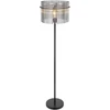Toršeras GLOBO GORLEY, 1xE27, 60W, 230V, laidas 1,8m, metalinis, juodos sp, ø38x152cm