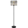 Toršeras GLOBO GORLEY, 1xE27, 60W, 230V, laidas 1,8m, metalinis, juodos sp, ø38x152cm