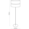 Tk Lighting Pastatomasis šviestuvas HILTON 5465 60W E27