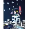 Party Deco Tortų papuošimai PartyDeco H9.5-24cm/7vnt. Space