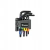 TORX TX 10-50 raktų rinkinys, 9 vnt., daugiaspalvis / trumpas, „DIY-HKT71-SH/B“