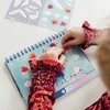 Totum Frozen Wyklejanie po numerach kraina lodu kreatywne manulane diy