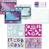 TOTUM Kūrybinių šablonų rinkinys Little Ponies lipdukams piešti