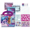 TOTUM Kūrybinių šablonų rinkinys Little Ponies lipdukams piešti