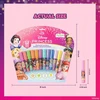 Townley Girl 12 lūpų blizgių makiažo rinkinys mergaitėms DISNEY dovana
