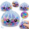 Toys ANTISTRESAS GNIOTEK GLITTER KUDULINIAI KUDULINIAI MYSTERY ORBIZ SPALVOTI KUMULLIAI