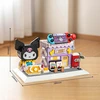 Toys BLOKŲ ĮRANKIŲ KNYGELĖ STALO ORGANIZATORIUS KUROMI FIGŪRŲ RINKINYS 1340 vnt DOVANA