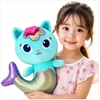 Toys CAT HOUSE MASKOTAS GABI LINKSMAS KATINĖS UNDINĖS KITTEN PLIUSAS GLOSMĖJIMAS XL
