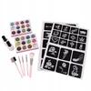 Toys DIDELIS TATUiruočių RINKINYS 222 ŠABLONAI GLITTER PLAUNAMAS DOVANA XXL