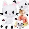 Toys GABI KATĖS NAMAS PLIUSINIS MASKOTAS KITTY PANDA RINKINYS IŠ PASAKOS GLOBIMO ŽAISLIO
