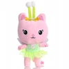 Toys KATINĖS NAMAS MASKOTAS GABI FAIRY PLIŠINIS ŽAISLAS 31cm RINKINYS IŠ PASAKOS GLOBENIS
