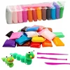Toys PLASTIKOS MASĖ 12 VIENETŲ PUTOMOLIS SU PRIEDAIS SPALVŲ MIŠINIS SUPER MOLIS