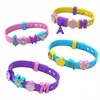 Toys Rinkinys apyrankėms su raidėmis ir dekoracijomis gaminti