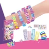 Toys Rinkinys apyrankėms su raidėmis ir dekoracijomis gaminti