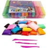 Toys SUPER MOLIO PLASTICINO POLIMERINĖS PUTOS 48 Vnt. KŪRYBINIS RINKINYS + AKC