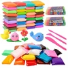 Toys SUPER MOLIO PLASTICINO POLIMERINĖS PUTOS 48 Vnt. KŪRYBINIS RINKINYS + AKC
