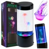 Toys4Boys Naktinė lempa Z MEDUZAMI Akwarium Kolorowe Podświetlenie LED Prezent Dziecka