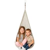 Toysplanet COCOON SWING 60KG KABANAMA KĖDĖ HAMAKAS PABAIGTA SUKURĖ SU PAGALVE 3+