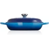 Tradicinis apvalus ketaus puodas Le Creuset 3,5 L 30 cm mėlynas