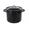 Tradicinis didelis emaliuotas puodas XXL Elo-Pol 31L su dangteliu 36cm, skirtas bigos