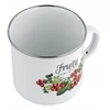 Tradicinis emaliuotas puodelis Emalia Pleszew Kalina 12 cm 1,25 l puodelis