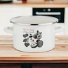 Tradicinis ENAMEL puodas Emalia Pleszew Fruits 4,8L 22cm su geležiniu apvadu