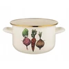 Tradicinis ENAMEL puodas Emalia Pleszew Warzywka 2L 16CM 9634